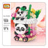 LOZ Mini Blocks - Panda Peach Oolong Building Bricks Set