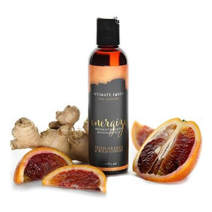 Energize Massage Oil - Fresh Orange &amp; Wild Ginger