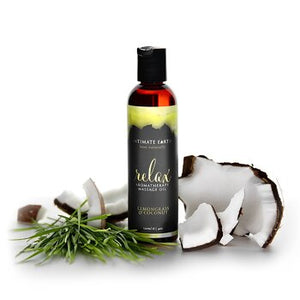 Relax Massage Oil - Lemongrass &amp; Coconut