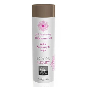 Luxury Body Oil Edible - Raspberry &amp; Apple