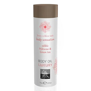 Luxury Body Oil Edible - Hibiscus &amp; Green Tea