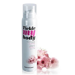 Tickle My Body Massage Foam - Cherry Blossom