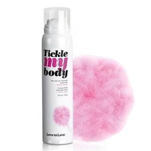 Tickle My Body Massage Foam - Cotton Candy