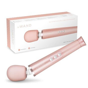 Petite Rechargeable Vibrating Massager - # Rose Gold