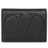 Valentino Flap French Wallet - Black