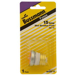 Bussmann Circular Mini Breaker Fuse