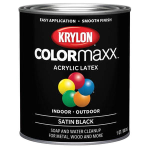 Valspar 1 Quart White Gloss COLORmaxx Brush-On