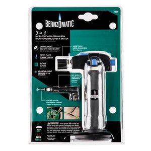 BernzOmatic Trigger-Start 3-in-1 Micro Torch