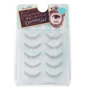 Dream Girl Nylon Eyelash - # 986 Black and Brown