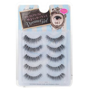 Dream Girl Nylon Eyelash - # 987 Natural Black