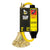Yellow Jacket 2' 12/3 Yellow Power Block with GFCI