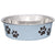 Loving Pets Stainless Steel & Light Blue Dish with Rubber Base - Small - 5.5