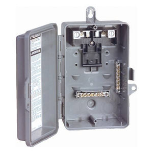 Square D QO 60-Amp 2-Space 4-Circuit Outdoor Main Lug Load Centerter