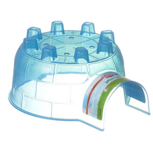 Kaytee Small Animal Igloo Hide Out - Mini Igloo (6"L x 7.75"W x 4.5"H)