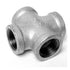 JMF Galvanized Pipe Tee Cross
