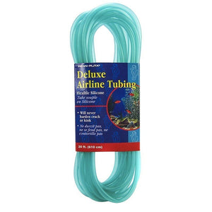 Penn Plax Delux Airline Tubing - Silicone - 20' Long x 3/16" Diameter