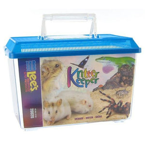 Lees Kritter Keeper with Lid - Medium - 11.75"L x 6.75"W x 8"H