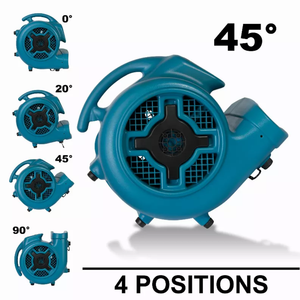XPOWER CFM 3 Speed Air Mover, Carpet Dryer, Floor Fan, Blower