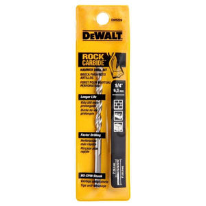 DEWALT 3/16"x6" Percussion Masonry Drill Bit