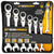 GearWrench 7-Piece 72-Tooth 12 Point Flex Head Ratcheting Combination Wrench Set