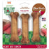 Nylabone Healthy Edibles Wholesome Dog Chews - Roast Beef Flavor - Regular (3 Pack)