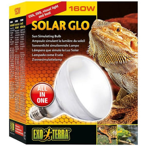 Exo-Terra Solar Glo Mercury Vapor Sun Simulating Lamp - 160 Watts