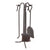Open Hearth Collection 4 Piece Fireplace Tool Set