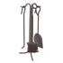 Open Hearth Collection 4 Piece Fireplace Tool Set
