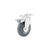 Titan Casters Semi - Elastic Rubber Caster with Brake