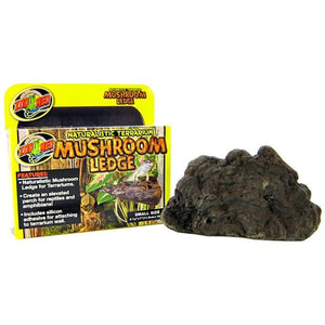 Zoo Med Naturalistic Terrarium Mushroom Ledge - Small (7" Long x 4.5" Wide)