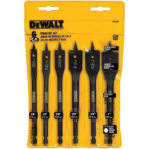 DEWALT 6-Piece Spade Bit Set