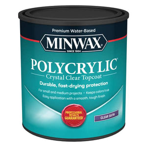 Minwax 1 Quart Minwax Polycrilic Finish