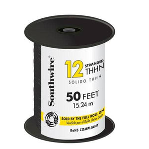Southwire 12 Gauge Stranded THHN Multi - Purpose Copper Wire