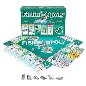 Late for the Sky Fishin'-Opoly Game