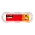 Scotch 3-Pack 1.88" x 54.6 yd Long Lasting Storage Packaging Tape