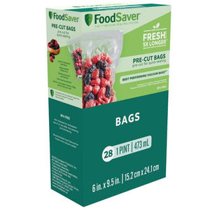 FoodSaver 28-Count Pint-Size Vacuum-Seal Bags