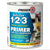 Zinsser 1 Qt Bulls Eye 1-2-3 Flat White Water-Base Primer