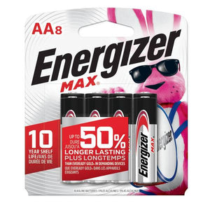 Energizer "AA" Alkaline Batteries