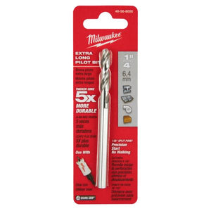 Milwaukee 1/4" x 4" High Speed Steel Pilot Bit