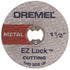 Dremel 5-Pack EZ Lock Cut-off Wheel