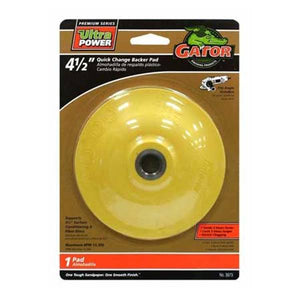 Gator 4-1/2" Quick Change Backer Pad