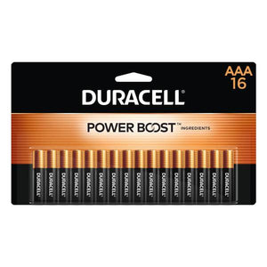 Duracell 16 Pack Coppertop AAA Alkaline Batteries