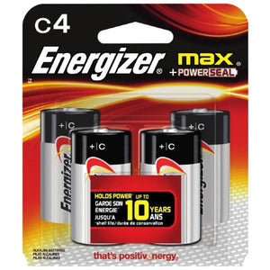 Energizer Max "C" Alkaline Batteries