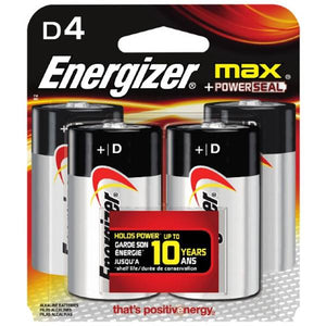 Energizer Max "D" Alkaline Battery