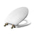 Mayfair Edgewater Round Enameled Wood Toilet Seat
