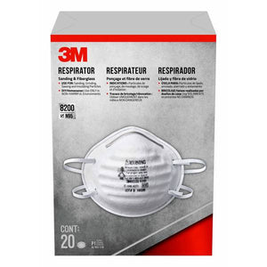 3M 3-Count Sanding and Fiberglass Respirator