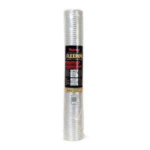 Imperial 4" x 8' Semi-Rigid Aluminum Pipe