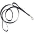 Loops 2 Double Nylon Handle Leash - Black - 6" Long x 1" Wide