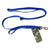 Loops 2 Double Nylon Handle Leash - Blue - 6