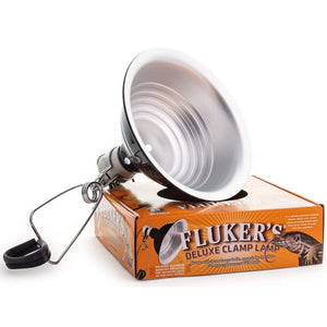 Flukers Clamp Lamp with Switch - 150 Watt (8.5" Diameter)